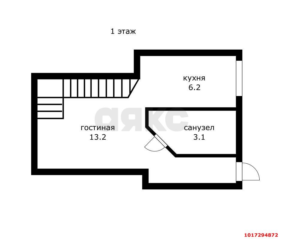 Фото №17: Часть дома 54&nbsp;м² + 1&nbsp;сот., 2&nbsp;эт. - Краснодар, Карасунский внутригородской округ, мкр. Хлопчато-бумажный Комбинат, ул. Алтайская, 11