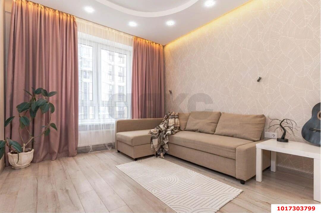 Фото №9: 2-комнатная квартира 70&nbsp;м², 6/22&nbsp;эт. - Краснодар, Прикубанский внутригородской округ, Фестивальный, Отделение № 1 совхоза Солнечный, мкр. ЖК Седьмой Континент, ул. Совхозная, 1к1