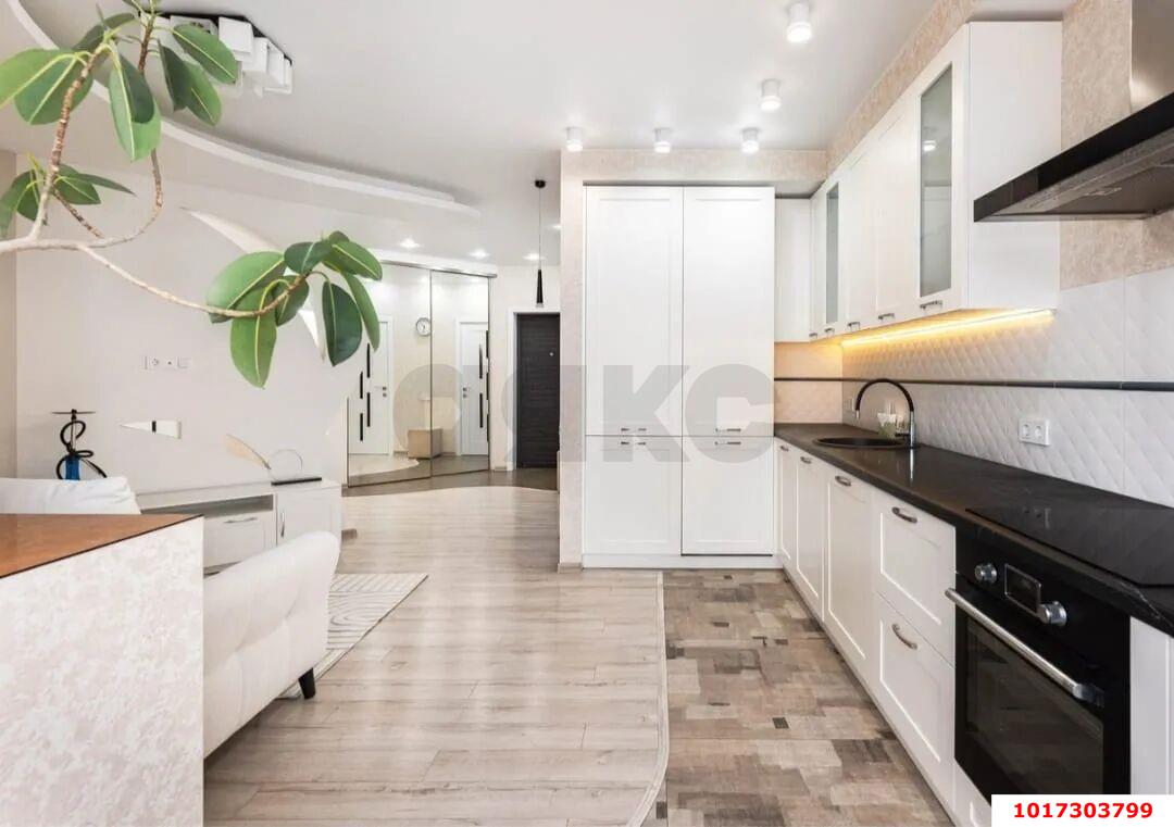 Фото №2: 2-комнатная квартира 70&nbsp;м², 6/22&nbsp;эт. - Краснодар, Прикубанский внутригородской округ, Фестивальный, Отделение № 1 совхоза Солнечный, мкр. ЖК Седьмой Континент, ул. Совхозная, 1к1
