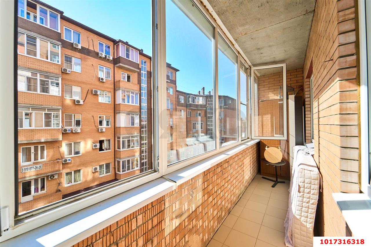Фото №12: 1-комнатная квартира 33&nbsp;м², 5/9&nbsp;эт. - Краснодар, Прикубанский внутригородской округ, мкр. Музыкальный, ул. Ангарская, 2/1