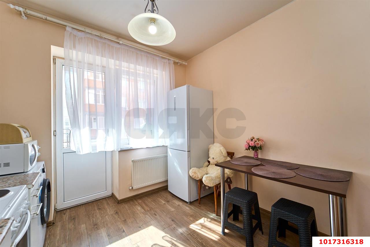 Фото №3: 1-комнатная квартира 33&nbsp;м², 5/9&nbsp;эт. - Краснодар, Прикубанский внутригородской округ, мкр. Музыкальный, ул. Ангарская, 2/1