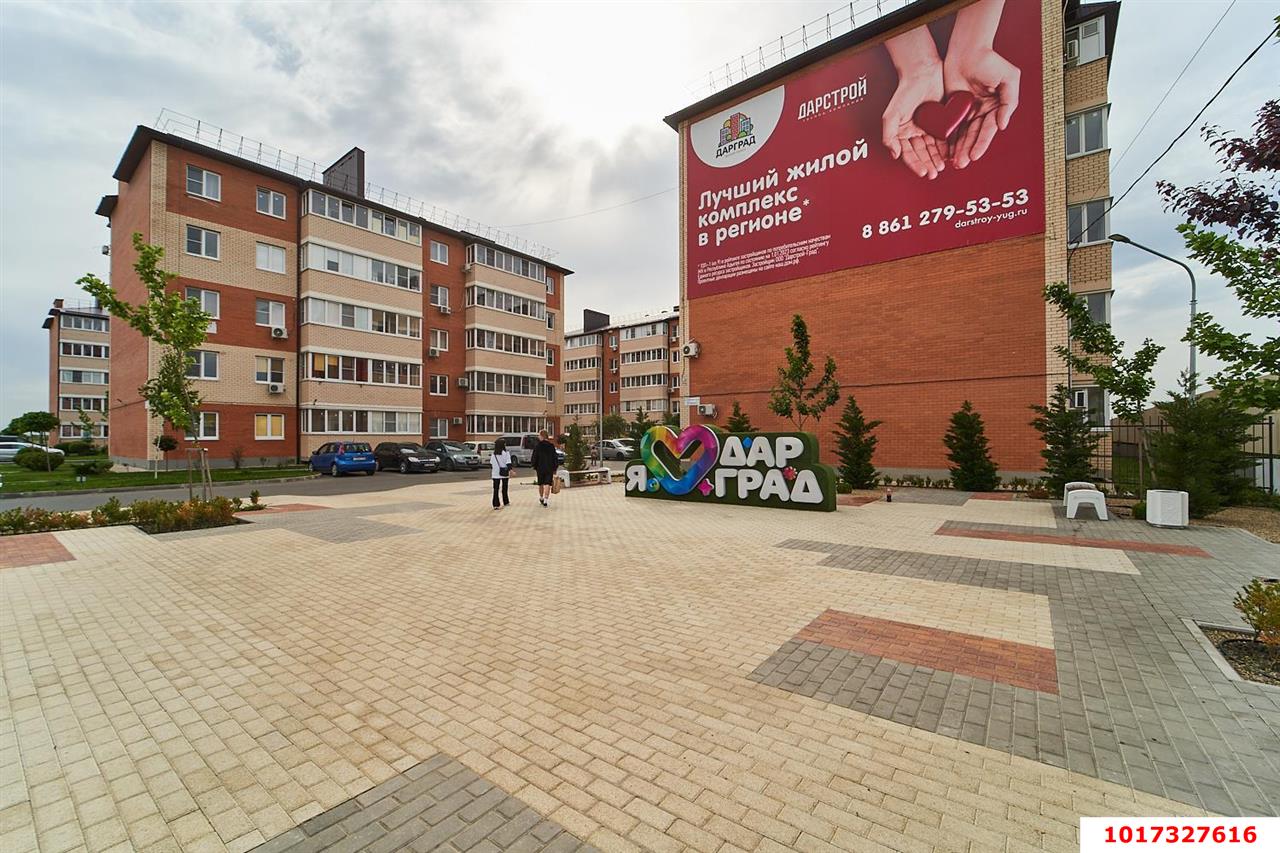Фото №2: 1-комнатная квартира 33&nbsp;м², 1/5&nbsp;эт. - Новая Адыгея, мкр. ЖК Дарград, ул. Тургеневское шоссе, 33/1к3