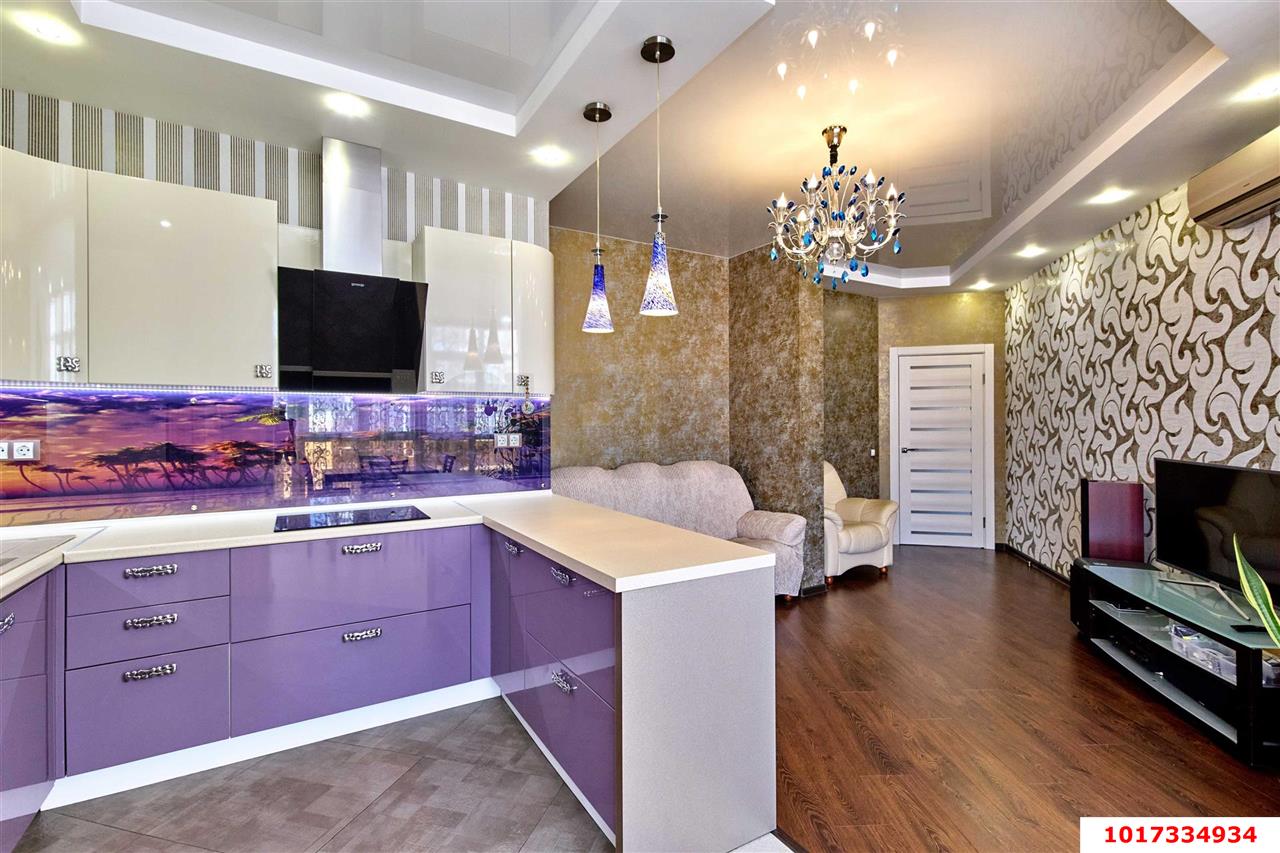 Фото №4: 3-комнатная квартира 120&nbsp;м², 17/26&nbsp;эт. - Краснодар, Западный внутригородской округ, ЖК Новый Город, мкр. Юбилейный, б-р Клары Лучко, 14к3