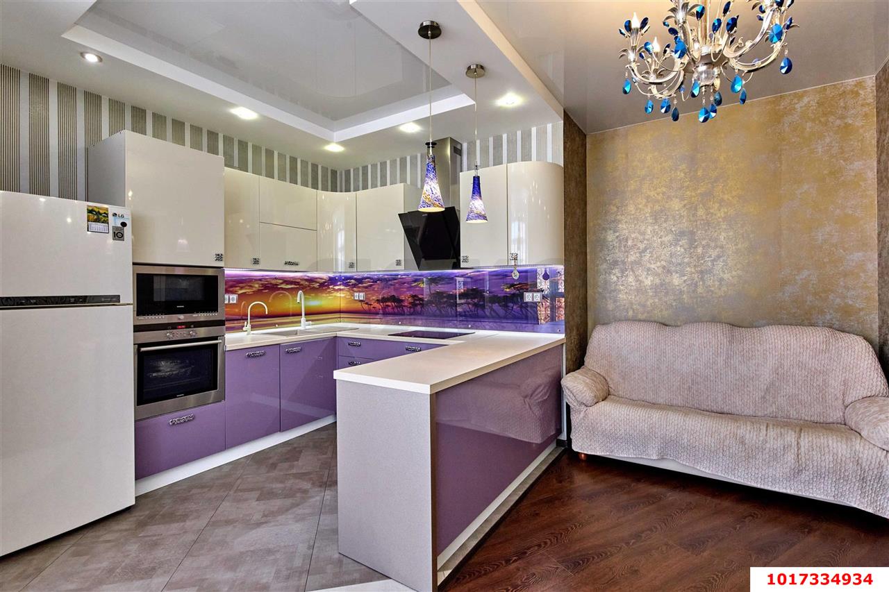 Фото №5: 3-комнатная квартира 120&nbsp;м², 17/26&nbsp;эт. - Краснодар, Западный внутригородской округ, ЖК Новый Город, мкр. Юбилейный, б-р Клары Лучко, 14к3