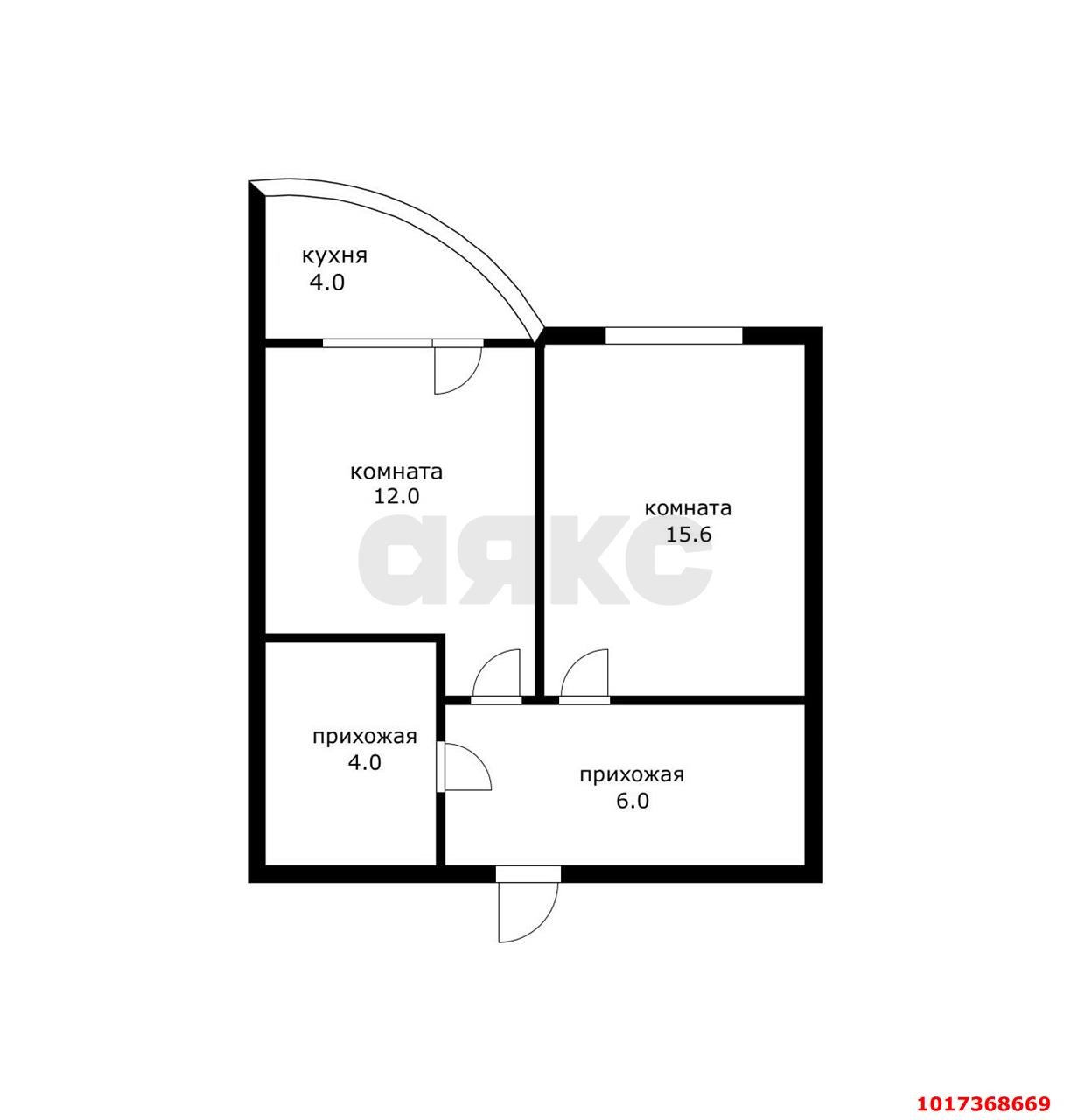 Фото №13: 2-комнатная квартира 40&nbsp;м², 2/21&nbsp;эт. - Краснодар, Прикубанский внутригородской округ, Россинского, мкр. жилой комплекс Дружный, ул. Адмирала Серебрякова, 3к3