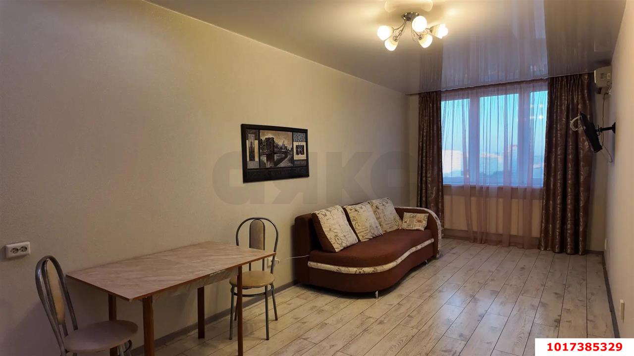 Фото №1: Студия 33&nbsp;м², 13/21&nbsp;эт. - Краснодар, Прикубанский внутригородской округ, мкр. Завод Измерительных Приборов, ул. Карякина, 5к3