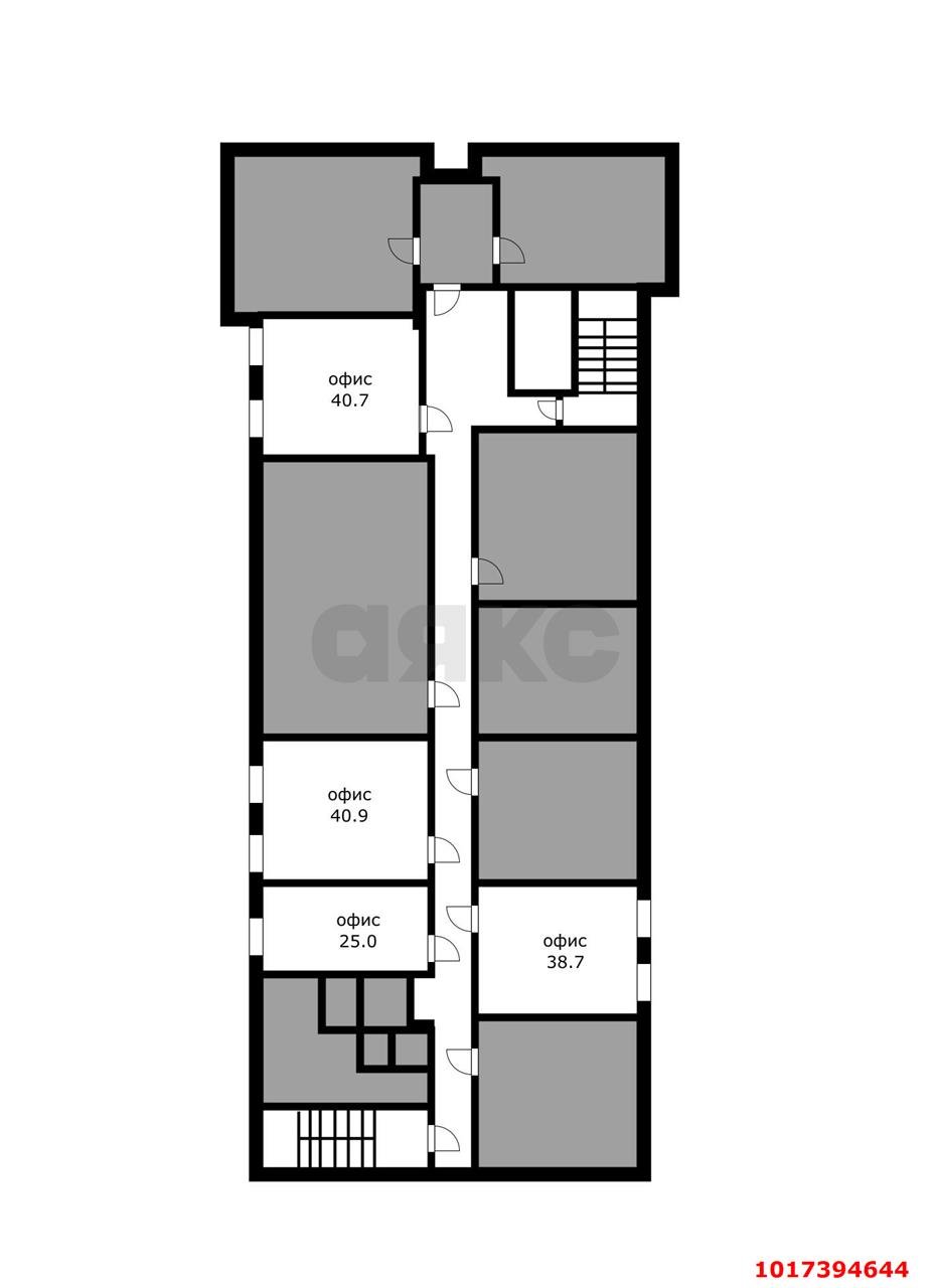 Фото №19: Офисное помещение 40&nbsp;м², 5/6&nbsp;эт. - Краснодар, Центральный внутригородской округ, мкр. Центральный, ул. Митрофана Седина, 157