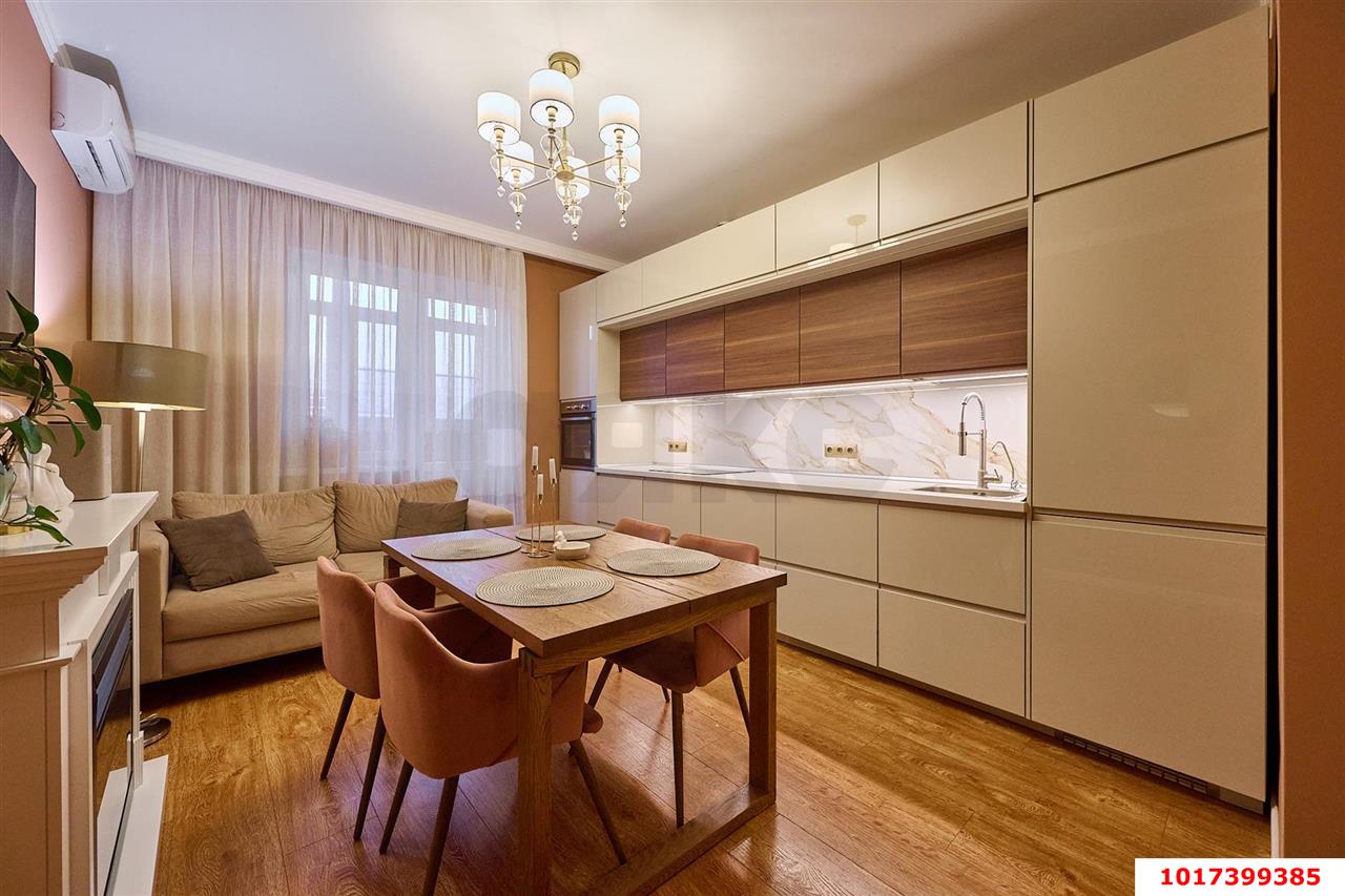 Фото №2: 2-комнатная квартира 78&nbsp;м², 19/20&nbsp;эт. - Краснодар, Западный внутригородской округ, мкр. Фестивальный, пр-д Дальний, 11к1