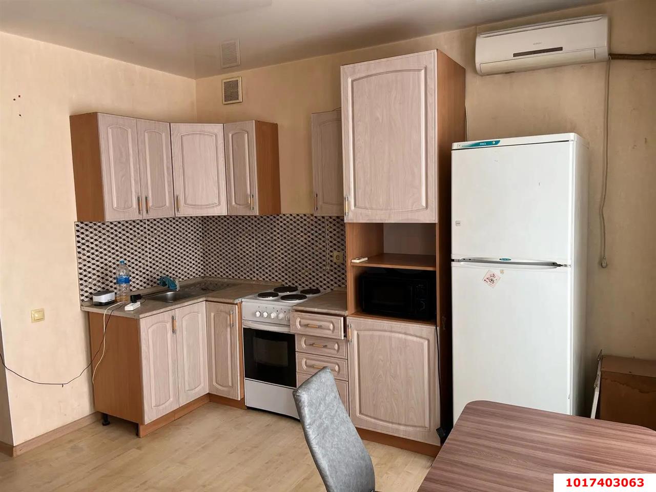 Фото №4: 1-комнатная квартира 26&nbsp;м², 1/3&nbsp;эт. - Краснодар, Прикубанский внутригородской округ, Калинино, мкр. Завод Радиоизмерительных Приборов, пер. Гаражный, 12/3к3