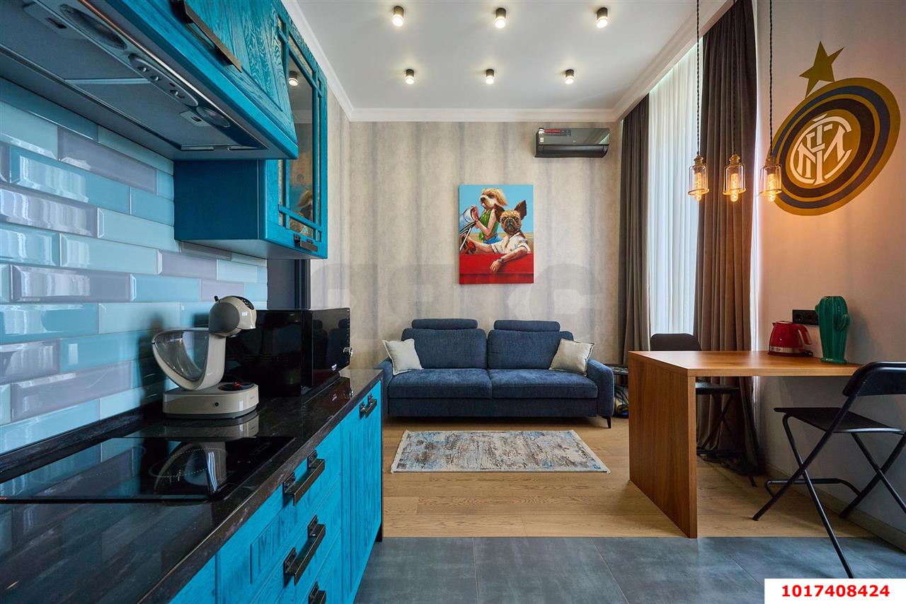 Фото №8: 1-комнатная квартира 40&nbsp;м², 16/16&nbsp;эт. - Краснодар, Прикубанский внутригородской округ, мкр. ЖК Красная Площадь, ул. Конгрессная, 15