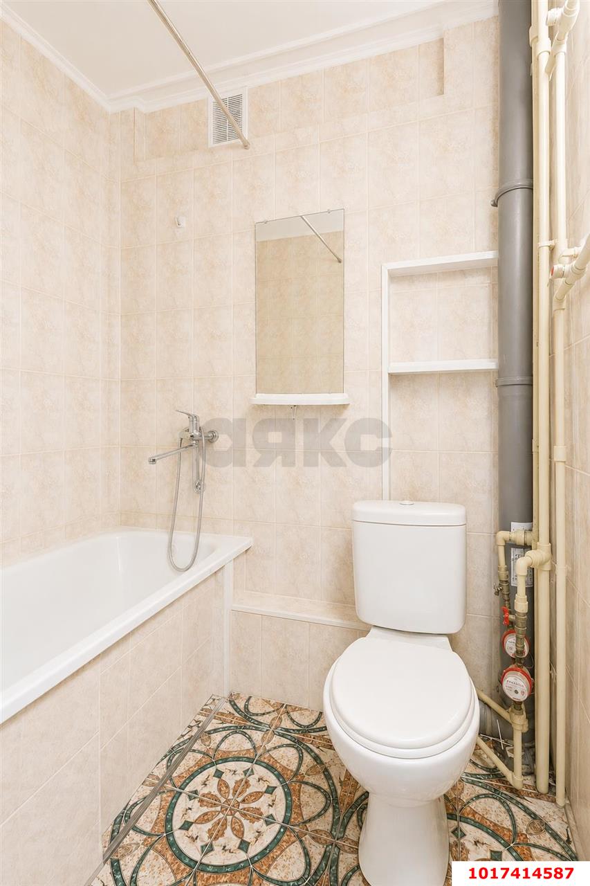 Фото №6: 1-комнатная квартира 31&nbsp;м², 4/5&nbsp;эт. - Краснодар, Прикубанский внутригородской округ, мкр. Фестивальный, ул. Атарбекова, 27