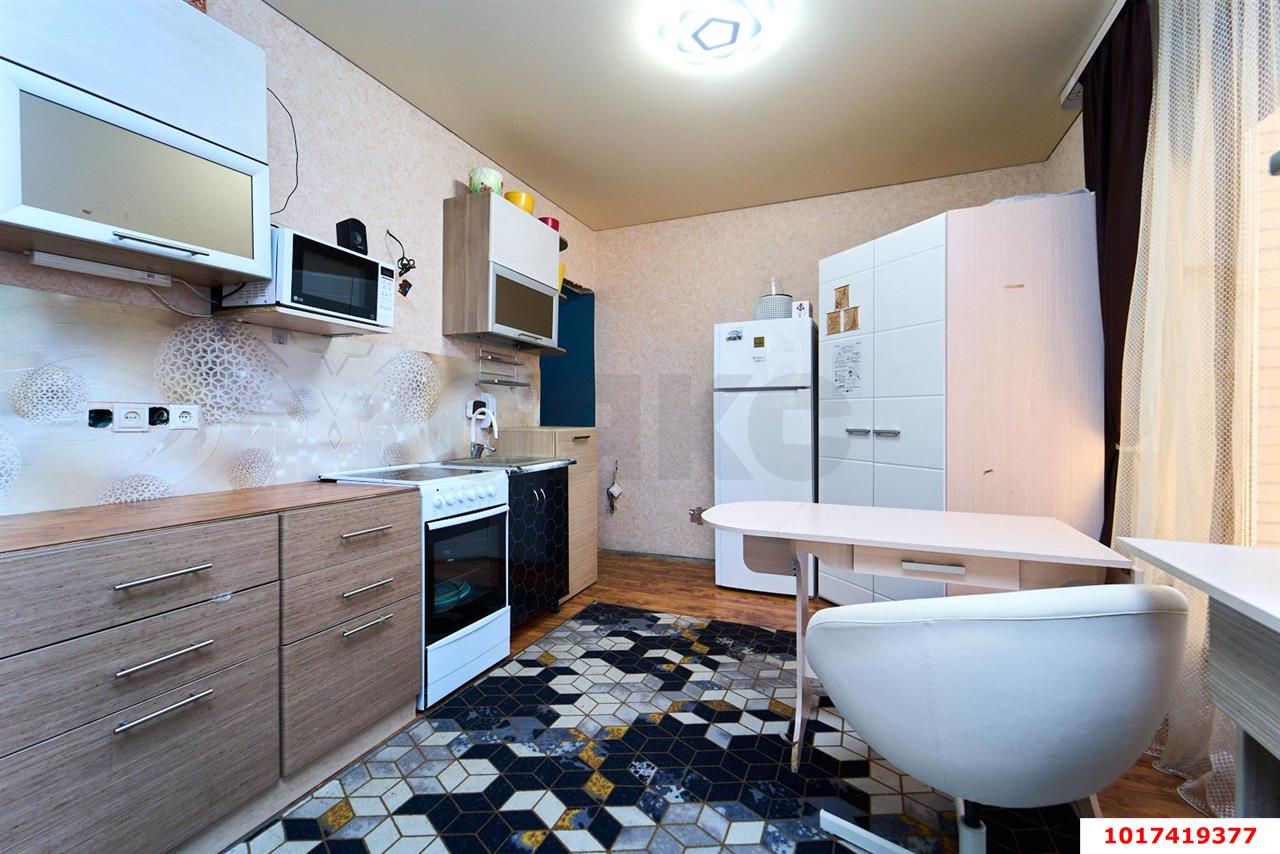 Фото №2: 1-комнатная квартира 40&nbsp;м², 6/12&nbsp;эт. - Краснодар, Прикубанский внутригородской округ, ЖК Валентина, мкр. 9-й километр, ул. Циолковского, 5/1