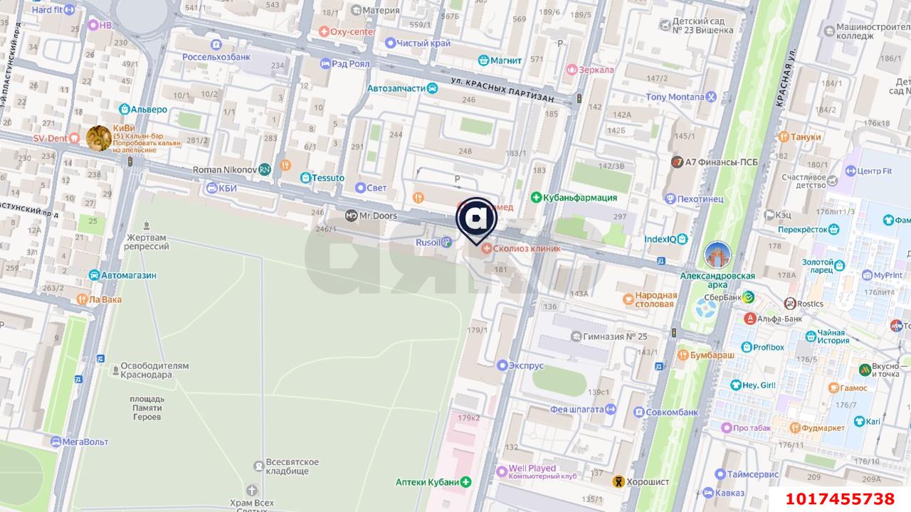 Фото №6: Офисное помещение 80&nbsp;м², 7/8&nbsp;эт. - Краснодар, мкр. Западный внутригородской округ, ул. Бабушкина, 252