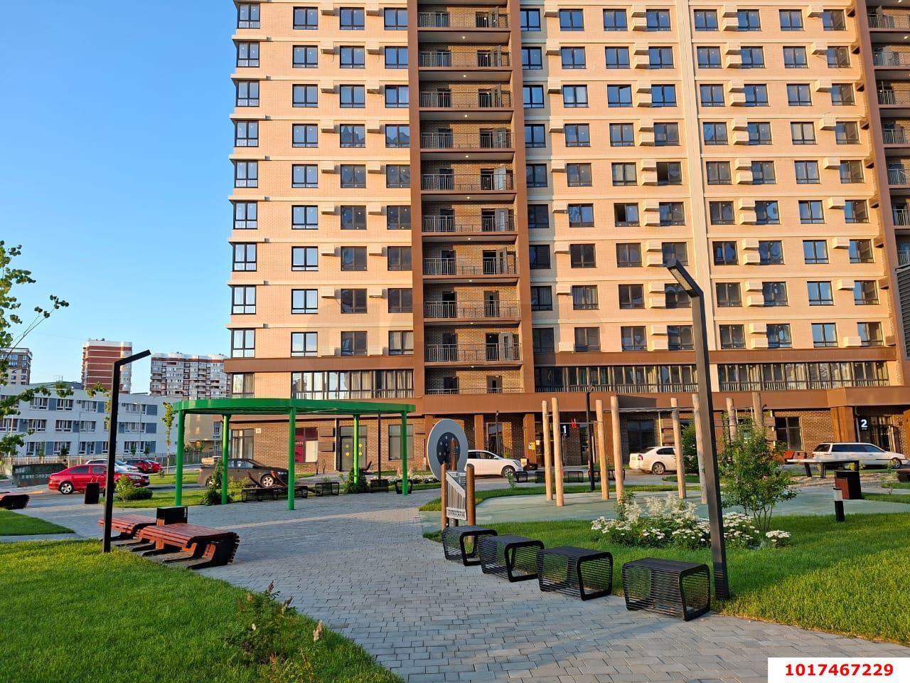 Фото №1: 1-комнатная квартира 39&nbsp;м², 3/16&nbsp;эт. - Краснодар, Прикубанский внутригородской округ, мкр. Догма Парк, ул. Марины Цветаевой, 7к1