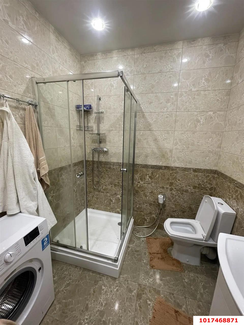 Фото №4: 1-комнатная квартира 43&nbsp;м², 3/17&nbsp;эт. - Краснодар, Прикубанский внутригородской округ, Фестивальный, мкр. Солнечный, ул. имени Симиренко, 71к1