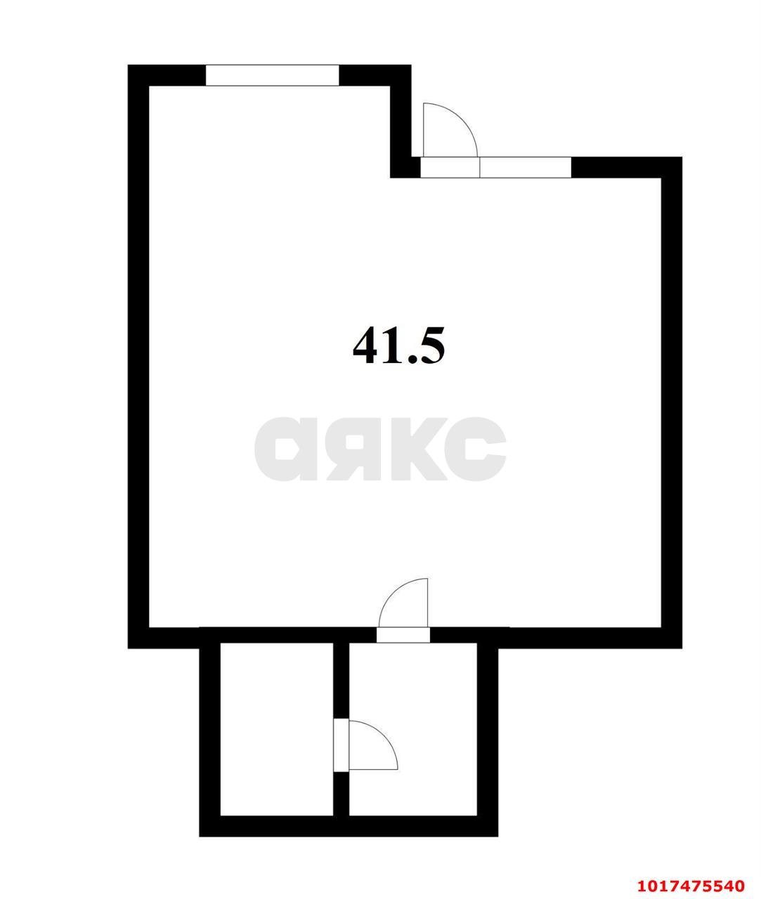 Фото №2: Торговое помещение 41&nbsp;м², 1/9&nbsp;эт. - Краснодар, Прикубанский внутригородской округ, мкр. жилой комплекс Новые Сезоны, ул. Скандинавская, 1к13