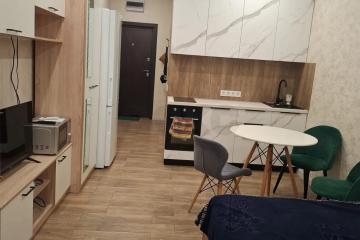 Фото №1: Студия 18 м², 5/18 эт. - Краснодар, мкр. ЖК Архитектор, ул. Наставников, 12к1