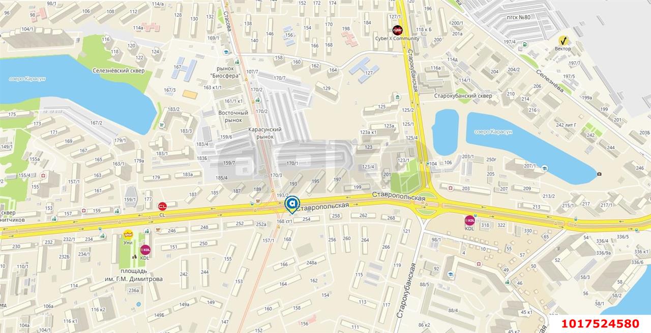 Фото №5: Торговое помещение 21&nbsp;м², 1/1&nbsp;эт. - Краснодар, Центральный внутригородской округ, мкр. Черёмушки, ул. Ставропольская, 254/2
