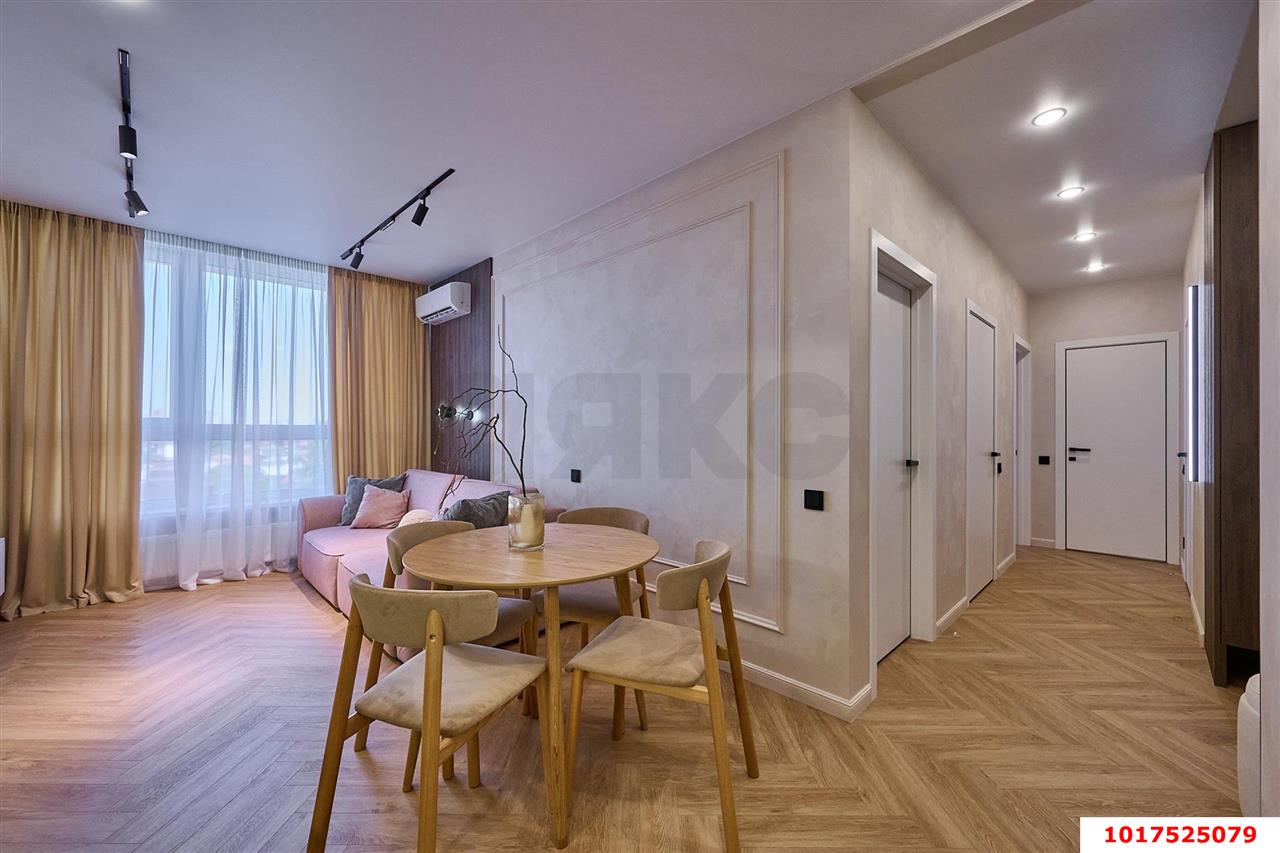 Фото №5: 2-комнатная квартира 60&nbsp;м², 8/24&nbsp;эт. - Краснодар, Центральный внутригородской округ, Табачная Фабрика, мкр. ЖК Все Свои Вип, ул. Колхозная, 5/2к1