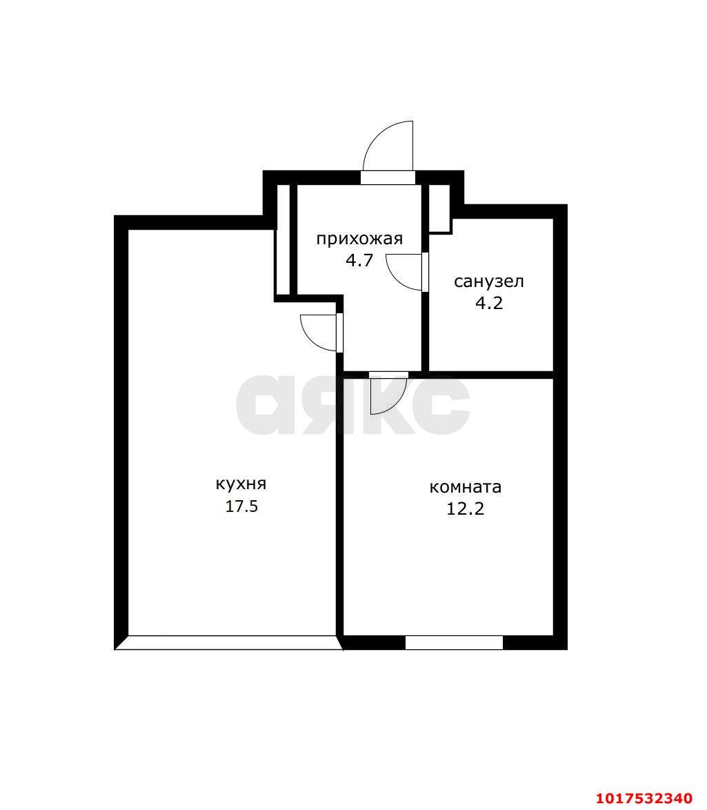Фото №15: 1-комнатная квартира 35&nbsp;м², 9/24&nbsp;эт. - Краснодар, Центральный внутригородской округ, Табачная Фабрика, мкр. ЖК Все Свои Вип, ул. Колхозная, 5/2к3