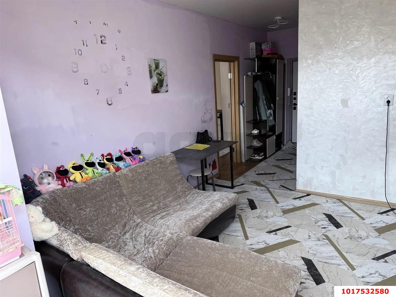 Фото №3: 1-комнатная квартира 38&nbsp;м², 5/6&nbsp;эт. - Краснодар, Прикубанский внутригородской округ, мкр. Музыкальный, ул. Агрохимическая, 105