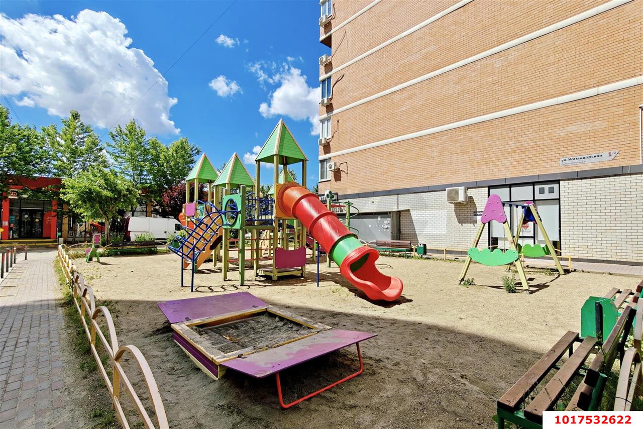 Фото №17: 1-комнатная квартира 43&nbsp;м², 7/10&nbsp;эт. - Краснодар, Прикубанский внутригородской округ, Россинского, мкр. жилой комплекс Инсити-Парк, ул. Командорская, 1/3