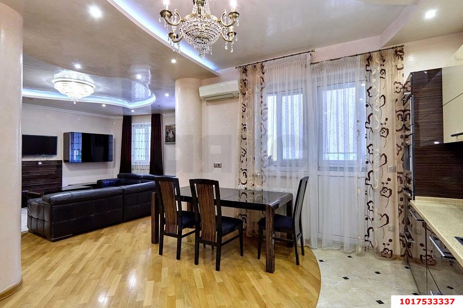 Фото №8: 3-комнатная квартира 124&nbsp;м², 2/16&nbsp;эт. - Краснодар, Западный внутригородской округ, мкр. Фестивальный, ул. Монтажников, 14