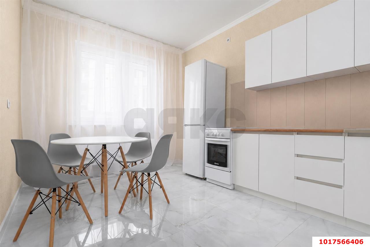 Фото №4: 1-комнатная квартира 50&nbsp;м², 4/24&nbsp;эт. - Краснодар, Кожзавод, ЖК Резиденция, мкр. Западный внутригородской округ, ул. Кожевенная, 22