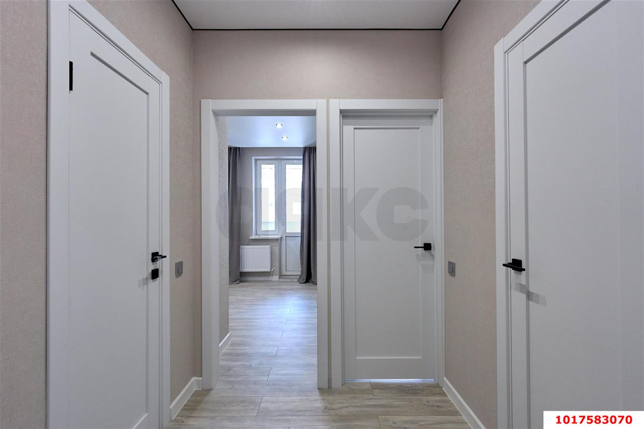 Фото №8: 1-комнатная квартира 38&nbsp;м², 15/22&nbsp;эт. - Краснодар, Прикубанский внутригородской округ, мкр. Славянский, ул. Заполярная, 37к1