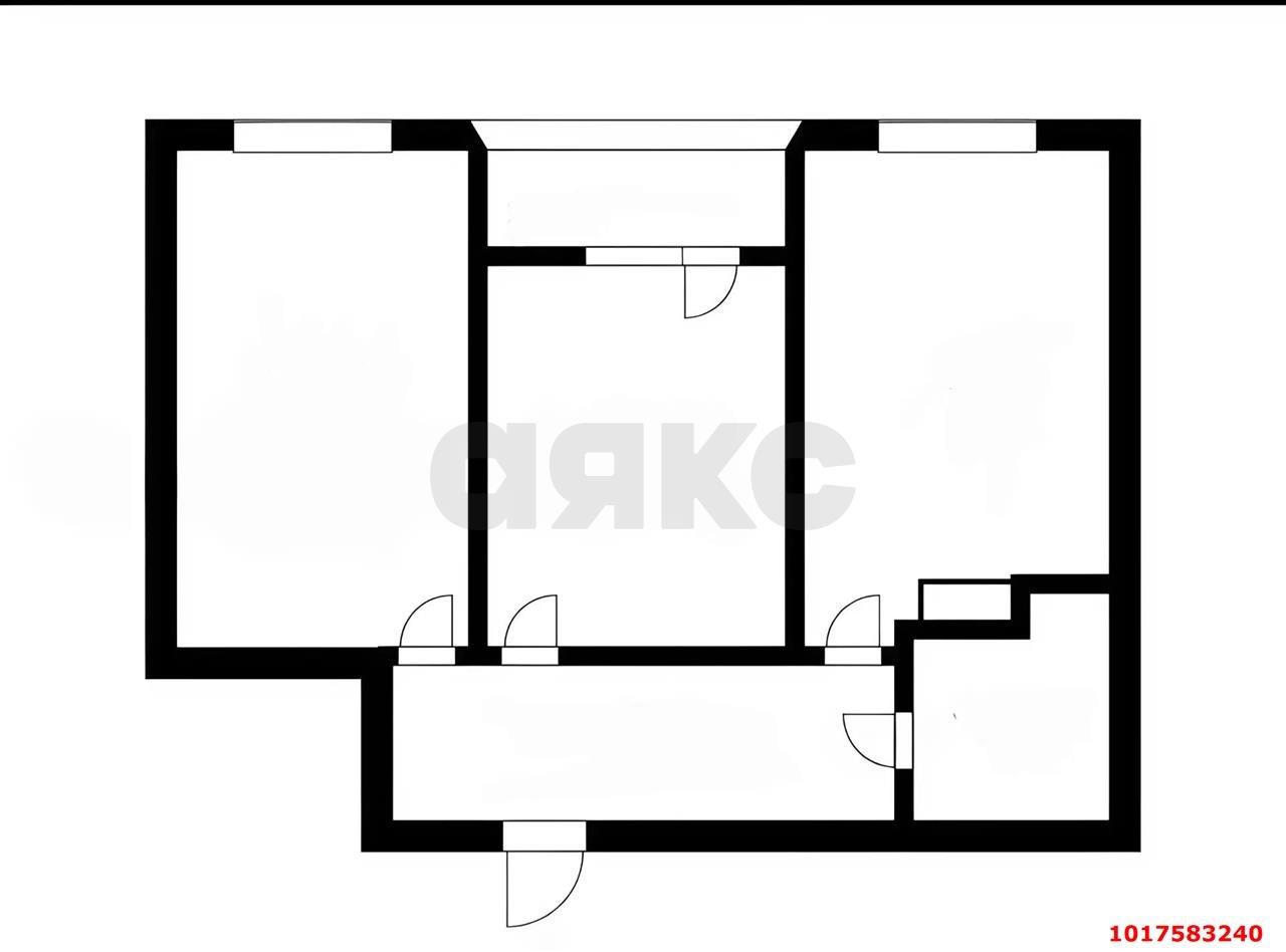 Фото №8: 2-комнатная квартира 52&nbsp;м², 16/16&nbsp;эт. - Краснодар, Прикубанский внутригородской округ, мкр. жилой комплекс Самолёт, ул. Западный Обход, 39/2
