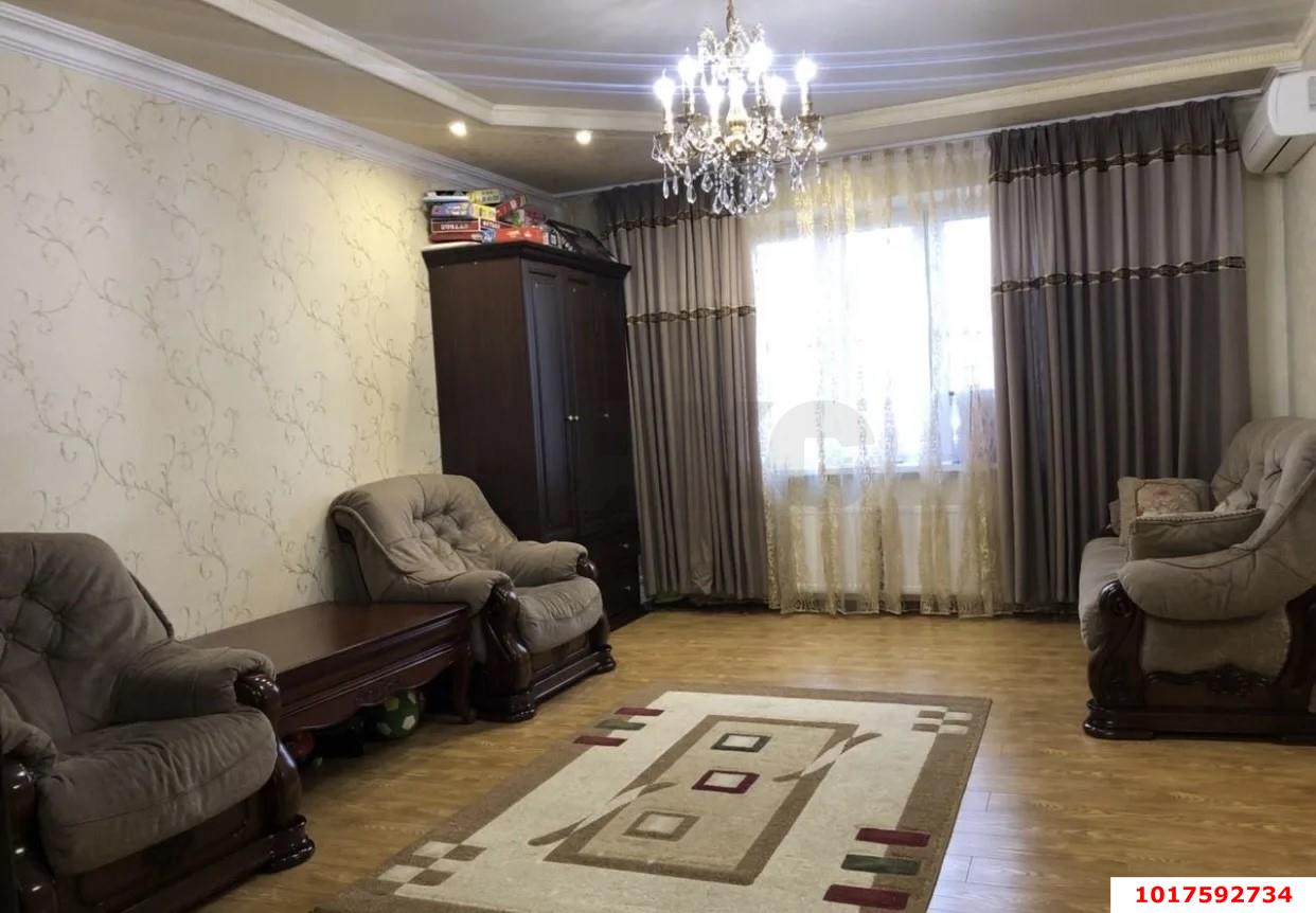 Фото №5: 2-комнатная квартира 70&nbsp;м², 3/19&nbsp;эт. - Краснодар, Прикубанский внутригородской округ, мкр. Краевая Клиническая Больница, ул. Домбайская, 12