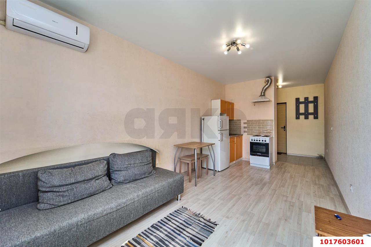 Фото №4: Студия 25&nbsp;м², 7/20&nbsp;эт. - Краснодар, Прикубанский внутригородской округ, Музыкальный, ЖК Акварели, мкр. имени Петра Метальникова, ул. Петра Метальникова, 3/1к1