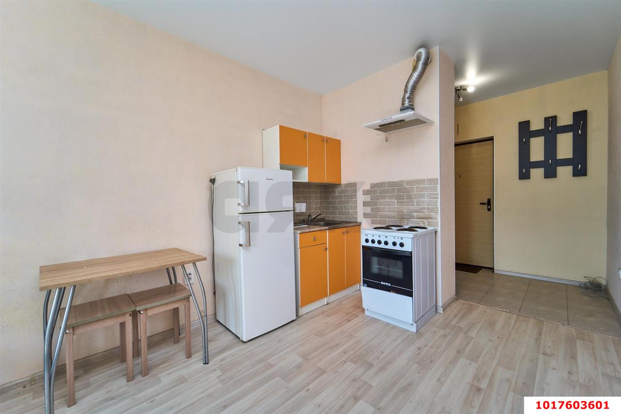 Фото №3: Студия 25&nbsp;м², 7/20&nbsp;эт. - Краснодар, Прикубанский внутригородской округ, Музыкальный, ЖК Акварели, мкр. имени Петра Метальникова, ул. Петра Метальникова, 3/1к1