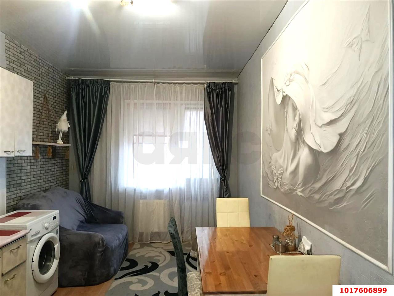 Фото №5: 1-комнатная квартира 47&nbsp;м², 6/9&nbsp;эт. - Краснодар, Прикубанский внутригородской округ, мкр. Музыкальный, ул. имени И.И. Дунаевского, 27Б