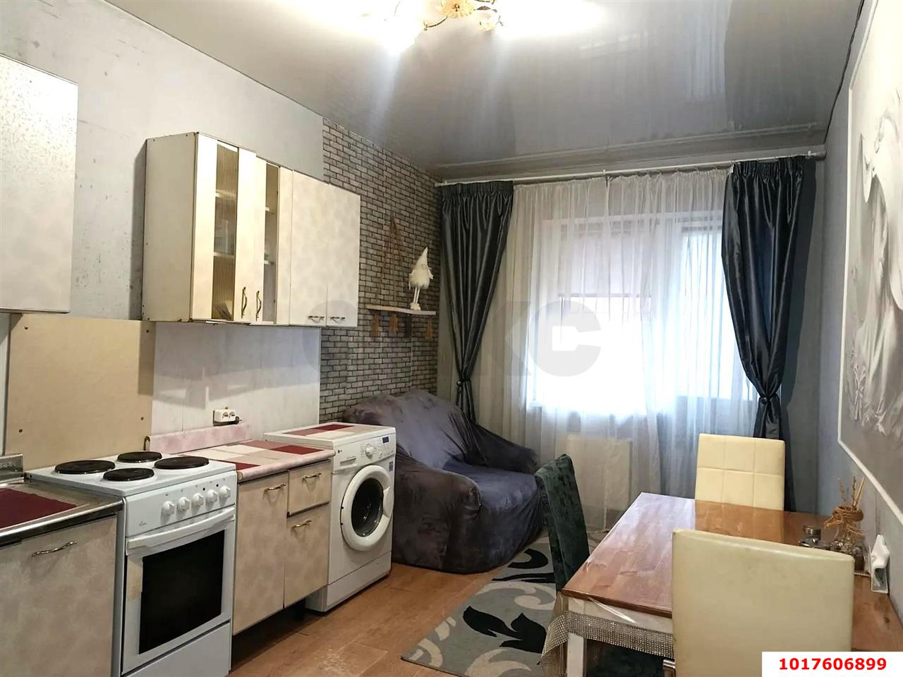 Фото №6: 1-комнатная квартира 47&nbsp;м², 6/9&nbsp;эт. - Краснодар, Прикубанский внутригородской округ, мкр. Музыкальный, ул. имени И.И. Дунаевского, 27Б