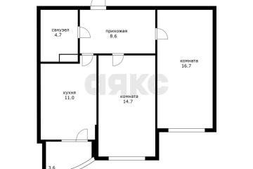 Фото №1: 2-комнатная квартира 55&nbsp;м², 14/19&nbsp;эт. - Краснодар, мкр. жилой комплекс Red777, ул. Адмирала Крузенштерна, 5