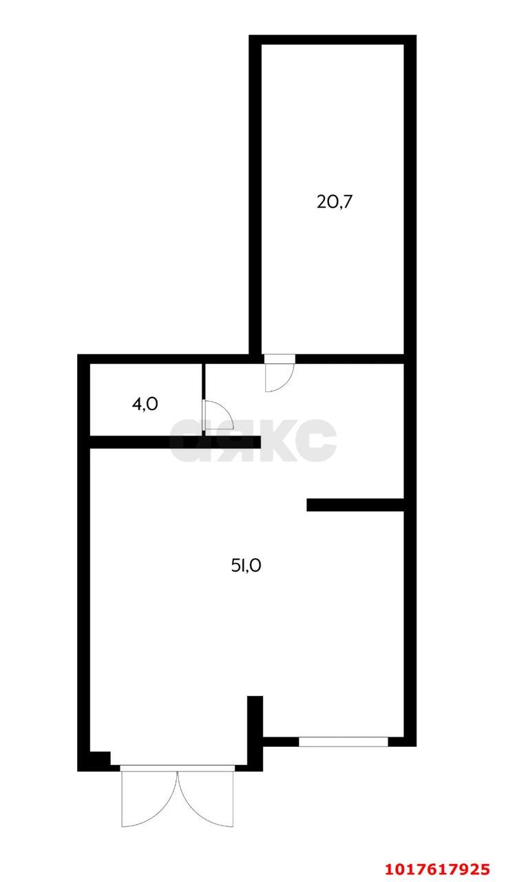 Фото №7: Торговое помещение 75&nbsp;м², 1/20&nbsp;эт. - Краснодар, Центральный внутригородской округ, Табачная Фабрика, мкр. ЖК Все Свои Вип, ул. Колхозная, 5/2к1