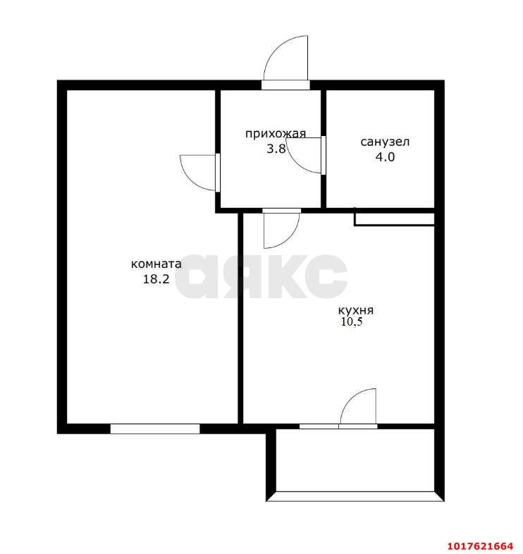 Фото №13: 1-комнатная квартира 39&nbsp;м², 11/16&nbsp;эт. - Краснодар, Прикубанский внутригородской округ, мкр. ЖК Красная Площадь, ул. им. Мурата Ахеджака, 12к8