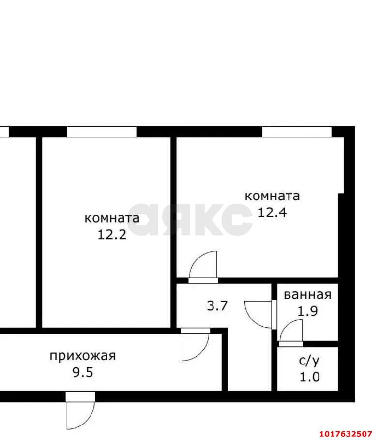 Фото №20: 2-комнатная квартира 38&nbsp;м², 5/5&nbsp;эт. - Краснодар, Центральный внутригородской округ, мкр. Центральный, ул. Промышленная, 38/3