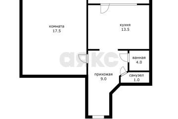 Фото №1: 1-комнатная квартира 51 м², 4/8 эт. - Краснодар, мкр. Восточно-Кругликовский, ул. Черкасская, 61