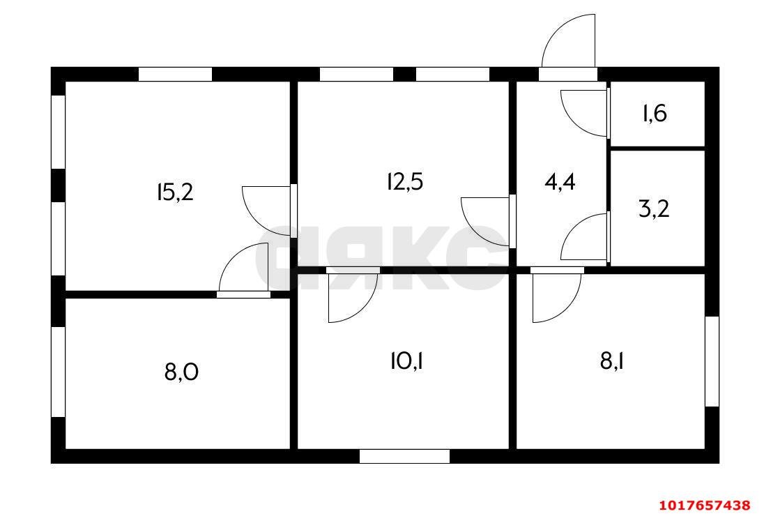 Фото №14: Дом 63&nbsp;м² + 6&nbsp;сот., 1&nbsp;эт. - Елизаветинская, мкр. Прикубанский внутригородской округ, ул. Майская, 31