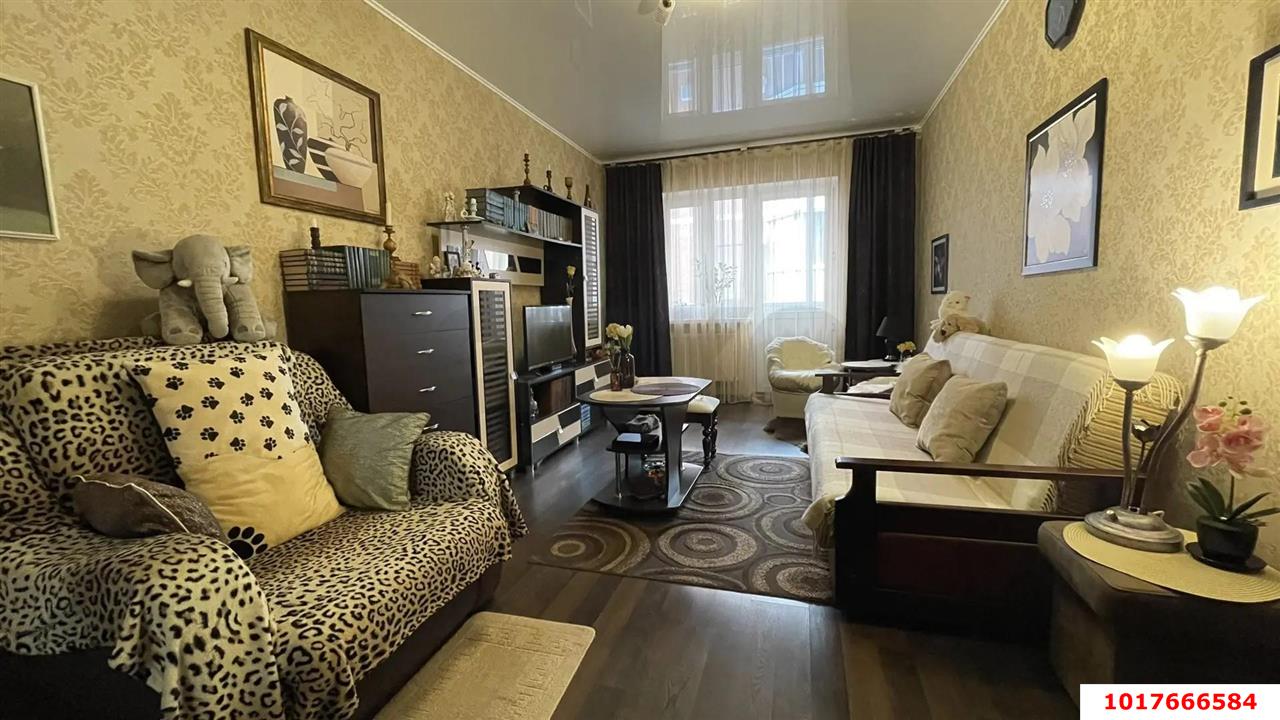 Фото №3: 1-комнатная квартира 44&nbsp;м², 4/6&nbsp;эт. - Краснодар, Прикубанский внутригородской округ, мкр. Музыкальный, ул. имени И.И. Дунаевского, 22Б