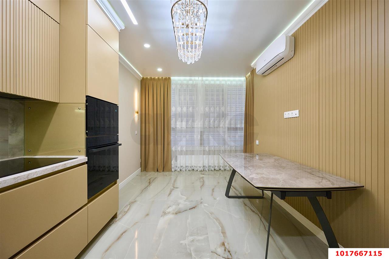 Фото №3: 1-комнатная квартира 50&nbsp;м², 4/24&nbsp;эт. - Краснодар, Карасунский внутригородской округ, Хлопчато-бумажный Комбинат, мкр. жилой комплекс Элегант, ул. Сормовская, 1/6