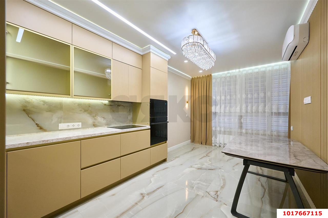 Фото №1: 1-комнатная квартира 50&nbsp;м², 4/24&nbsp;эт. - Краснодар, Карасунский внутригородской округ, Хлопчато-бумажный Комбинат, мкр. жилой комплекс Элегант, ул. Сормовская, 1/6