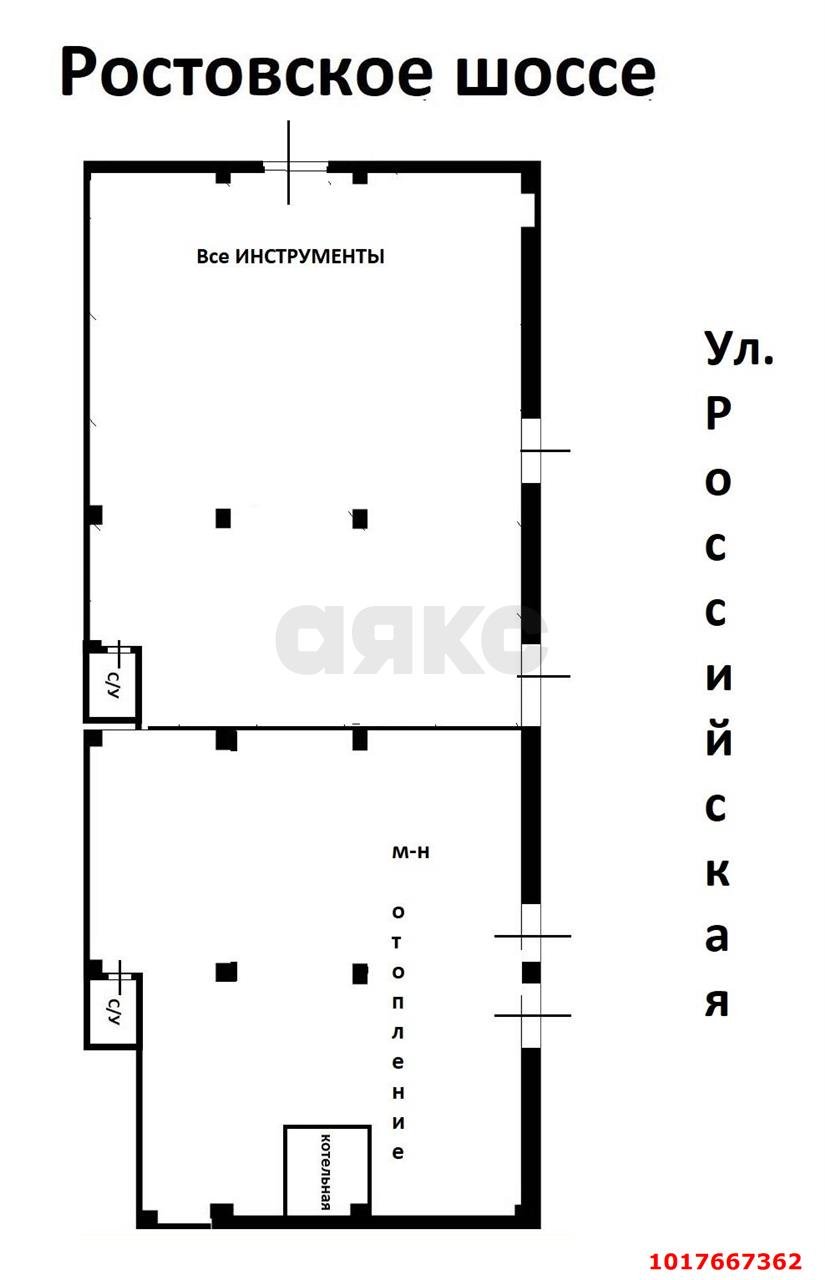 Фото №5: Отдельное здание 276&nbsp;м², 1/1&nbsp;эт. - Краснодар, Прикубанский внутригородской округ, Калинино, мкр. Завод Радиоизмерительных Приборов, ул. Ростовское шоссе, 52/2