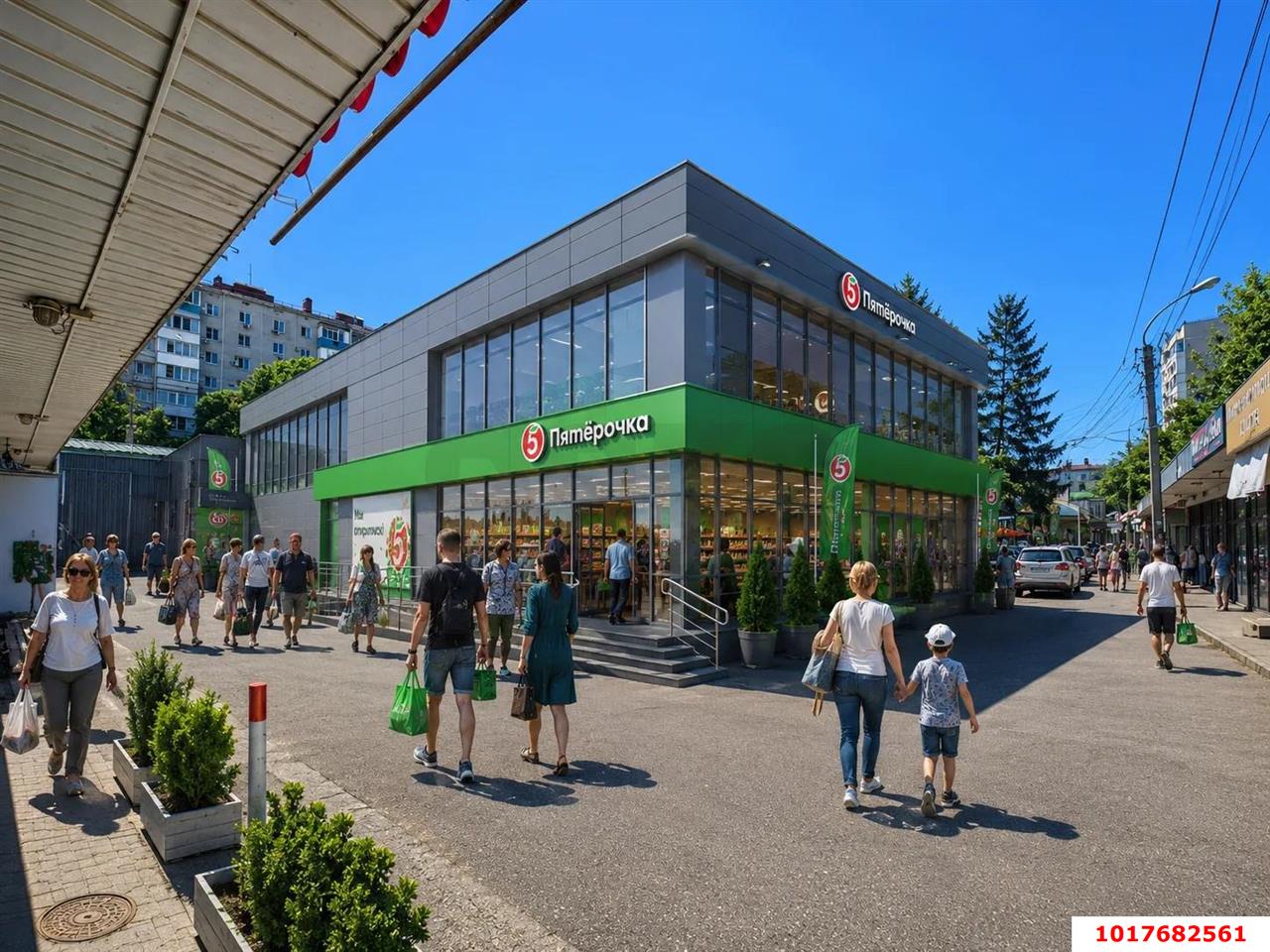 Фото №1: Торговое помещение 560&nbsp;м², 1/1&nbsp;эт. - Краснодар, Карасунский внутригородской округ, мкр. Гидростроителей, ул. Трудовой Славы, 23/1