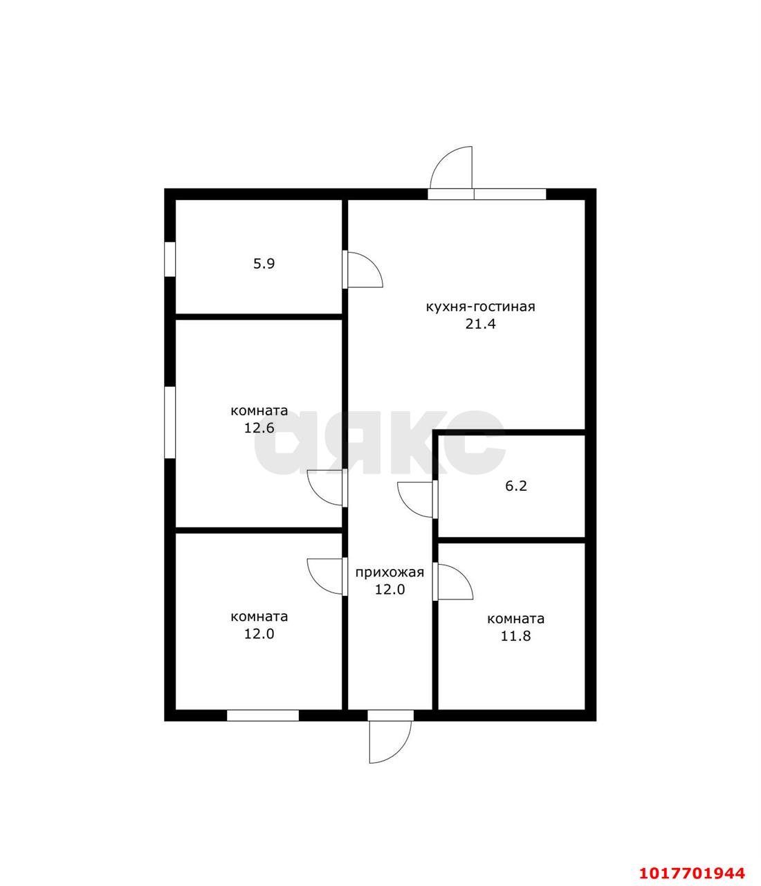Фото №18: Дом 80&nbsp;м² + 3.98&nbsp;сот., 1&nbsp;эт. - СНТ Нива, мкр. Прикубанский внутригородской округ, ул. Садовая