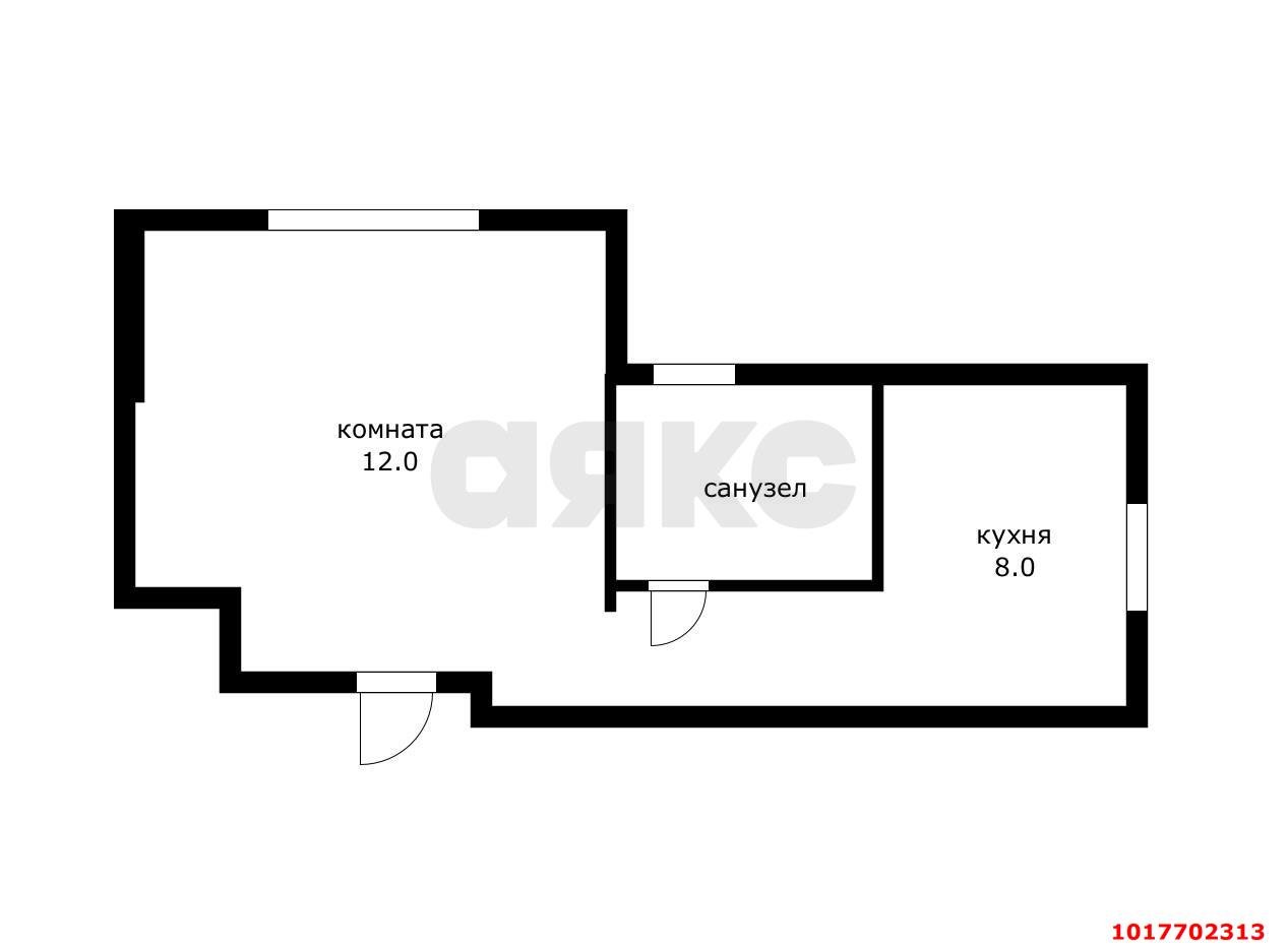 Фото №5: Апартаменты 28&nbsp;м², 1/3&nbsp;эт. - Сочи, Адлерский, Адлер, мкр. Энергетик-Изумруд, ул. Православная, 35/5