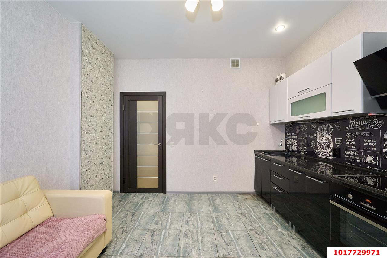 Фото №9: 1-комнатная квартира 48&nbsp;м², 5/16&nbsp;эт. - Краснодар, Прикубанский внутригородской округ, Фестивальный, ЖК Екатеринодар, мкр. Солнечный, ул. Архитектора Петина, 18/2