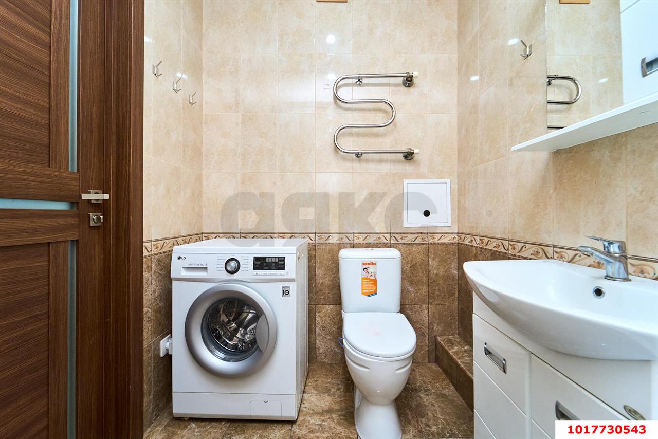 Фото №8: 1-комнатная квартира 45&nbsp;м², 2/16&nbsp;эт. - Краснодар, Прикубанский внутригородской округ, жилой комплекс Времена Года-2, мкр. имени Петра Метальникова, ул. Петра Метальникова, 26